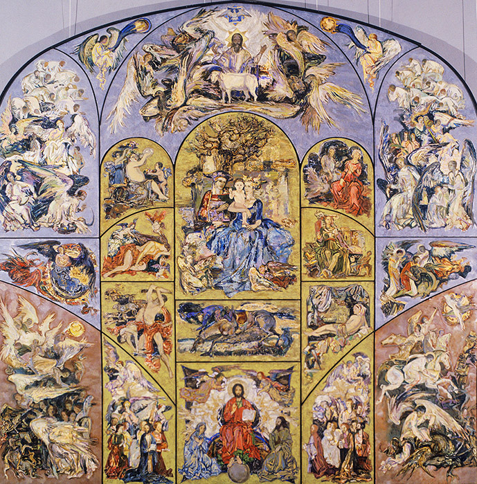 Поліптих «Вічне коло випробувань». 2000. Полотно, олія